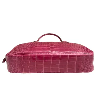 EVERYDAY BAGS Preowned Mini Plume Elan 22cm Fuschia Alligator Shiny  4 ~item/2024/10/1/img_1293