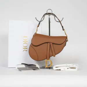 EVERYDAY BAGS NEW Saddle Cognac Grain Calfskin 7 ~item/2024/10/1/lux09315