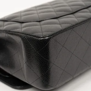 EVERYDAY BAGS Preowned Jumbo Classic 30 cm Black Caviar  4 ~item/2024/10/2/16_3_1536x1536