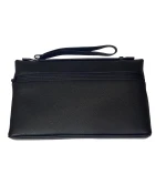 NEW Xtra Men Pouch L29cm Black Calfskin so Black