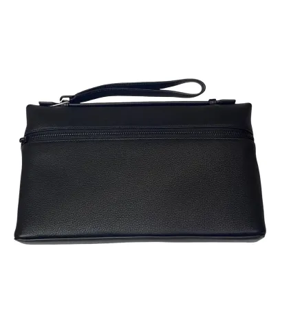 EVERYDAY BAGS NEW Xtra Men Pouch L29cm Black Calfskin so Black 1 ~item/2024/10/2/img_1559