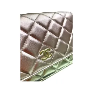 EVERYDAY BAGS LIKE NEW Preowned Wallet on Chain, Iridesent Pink Ombre Lambskin 8 ~item/2024/10/3/pixelcut_6_2