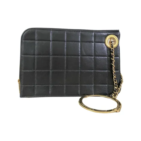 EVERYDAY BAGS Preowned Timeless Quilted Small Handcuft Leather Clutch 2 ~item/2024/10/4/pixelcut_10