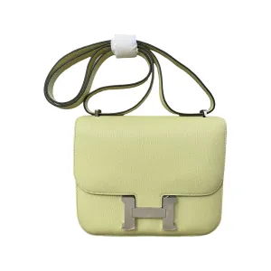 EVERYDAY BAGS Preloved Constance 18 Jaune Borgougne Chevre 1 ~item/2025/2/6/pixelcut_1_12